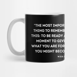 W.E.B. Du Bois, Quote Mug